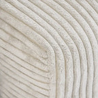 102 Übergroßes Cord-Sofa Modernes Breites Sofa