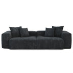 102 Übergroßes Cord-Sofa Modernes Breites Sofa