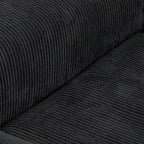 102 Übergroßes Cord-Sofa Modernes Breites Sofa