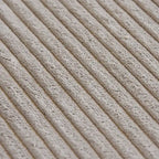 102 Übergroßes Cord-Sofa Modernes Breites Sofa