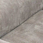102 Übergroßes Cord-Sofa Modernes Breites Sofa