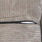 102 Übergroßes Cord-Sofa Modernes Breites Sofa