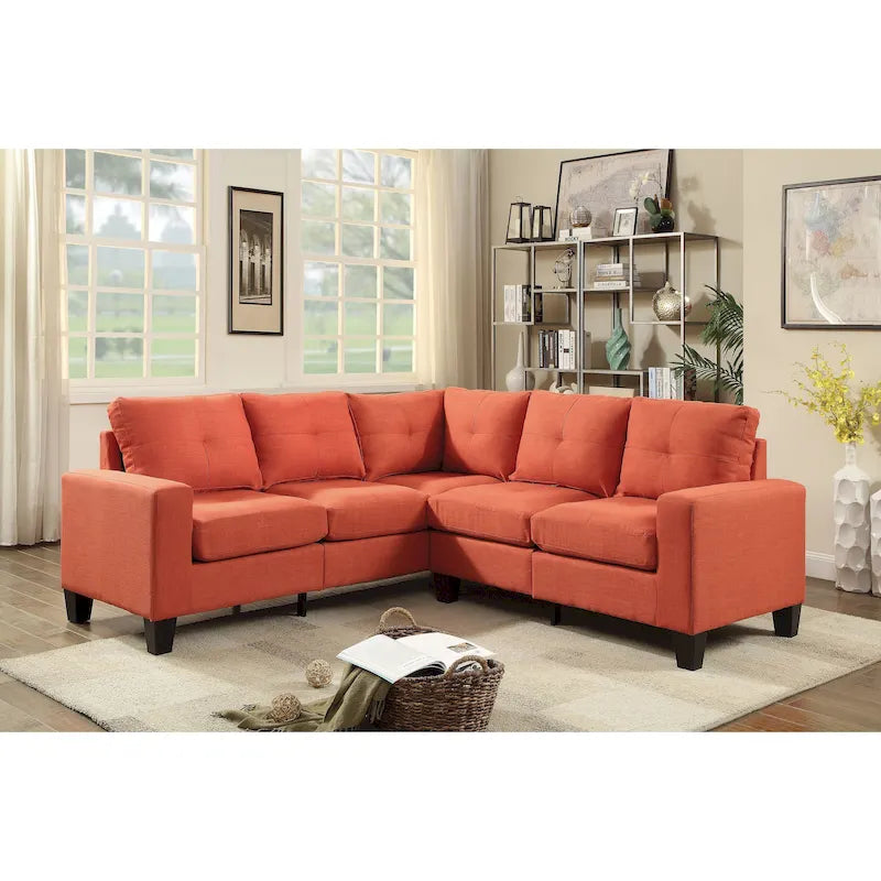 Newbury Twill-Stoff-Ecksofa