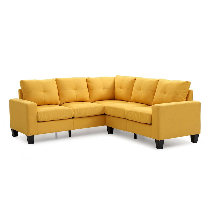 Newbury Twill-Stoff-Ecksofa