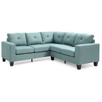 Newbury Twill-Stoff-Ecksofa