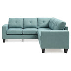 Newbury Twill-Stoff-Ecksofa