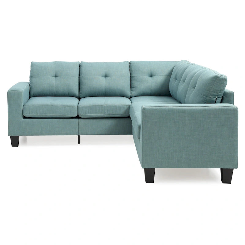 Newbury Twill-Stoff-Ecksofa