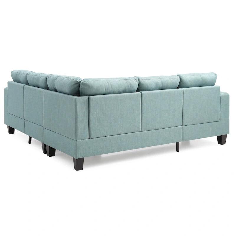 Newbury Twill-Stoff-Ecksofa