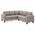 Newbury Twill-Stoff-Ecksofa