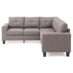 Newbury Twill-Stoff-Ecksofa