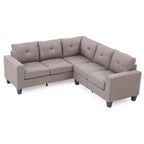 Newbury Twill-Stoff-Ecksofa