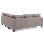Newbury Twill-Stoff-Ecksofa