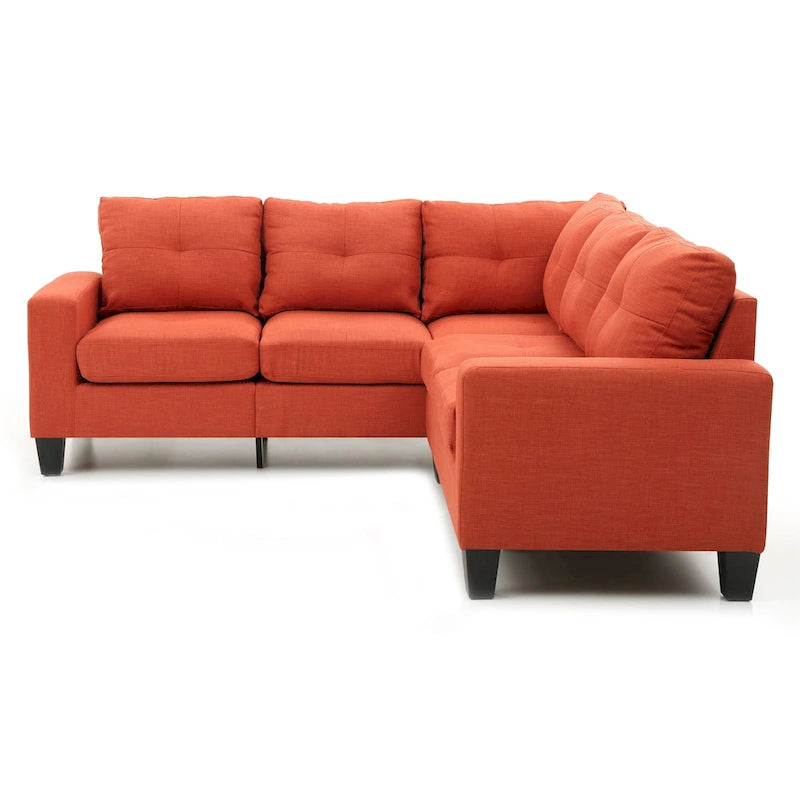 Newbury Twill-Stoff-Ecksofa