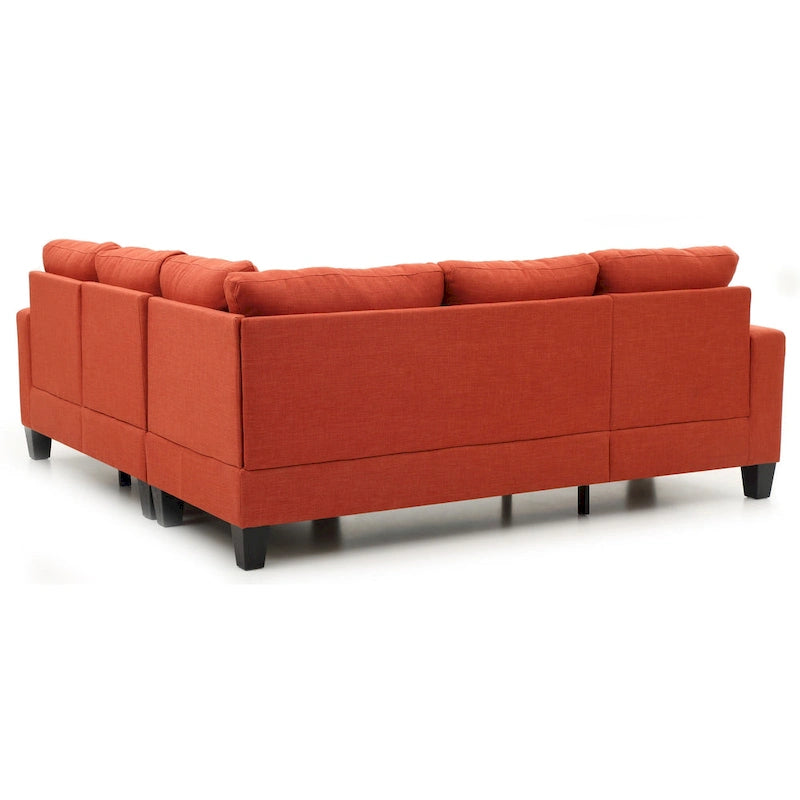 Newbury Twill-Stoff-Ecksofa
