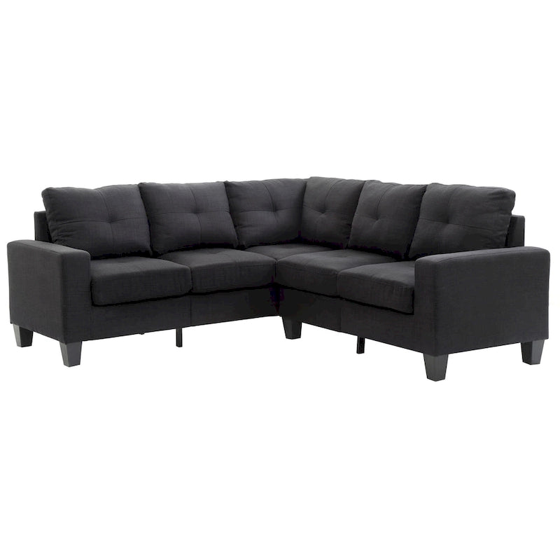 Newbury Twill-Stoff-Ecksofa