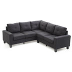 Newbury Twill-Stoff-Ecksofa