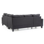 Newbury Twill-Stoff-Ecksofa
