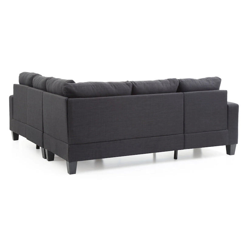 Newbury Twill-Stoff-Ecksofa