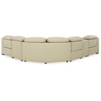 Signature Design by Ashley Center Line 6-teiliges motorisiertes Relax-Sofa – 138,25B x 120,5T x 35H
