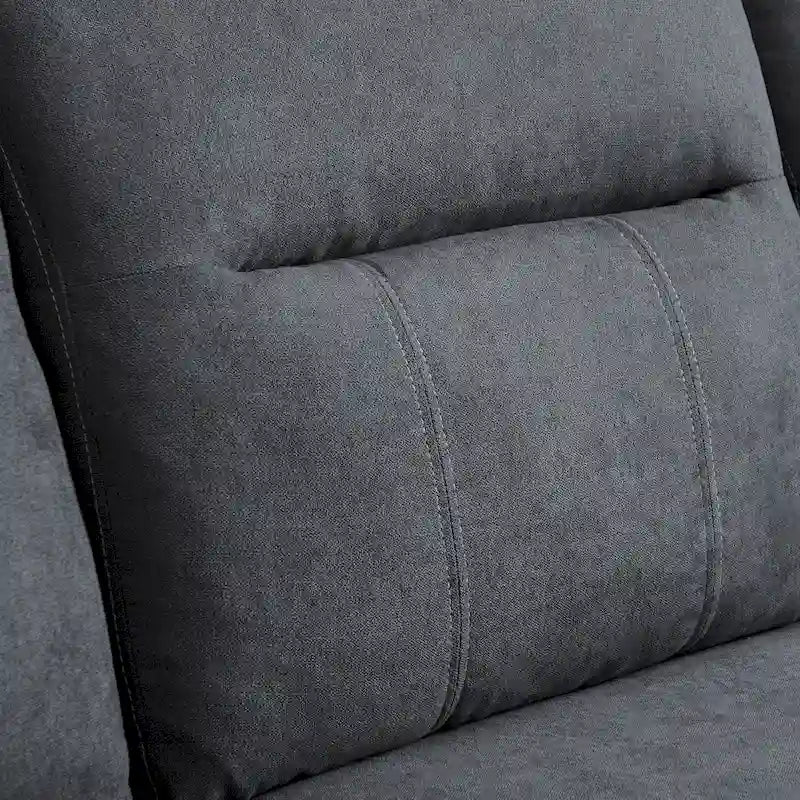 106.69 4-Sitzer Ecksofa mit umkehrbarer Recamiere und seitlichen Aufbewahrungstaschen