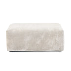 Modernes Cord-Polstersofa, 4-Sitzer, L-förmiges Ecksofa