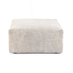 Modernes Cord-Polstersofa, 4-Sitzer, L-förmiges Ecksofa