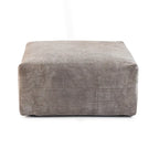 Modernes Cord-Polstersofa, 4-Sitzer, L-förmiges Ecksofa