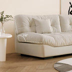 Modernes Samt-Sofa-Element „Cloud“ für das Wohnzimmer