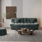 Modernes Samt-Sofa-Element „Cloud“ für das Wohnzimmer