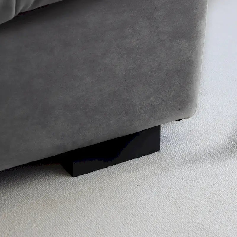 Modernes Samt-Sofa-Element „Cloud“ für das Wohnzimmer