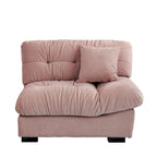 Modernes Samt-Sofa-Element „Cloud“ für das Wohnzimmer