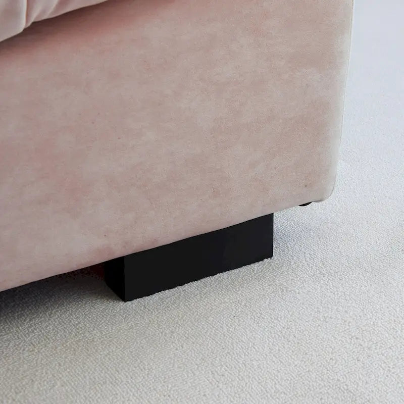 Modernes Samt-Sofa-Element „Cloud“ für das Wohnzimmer
