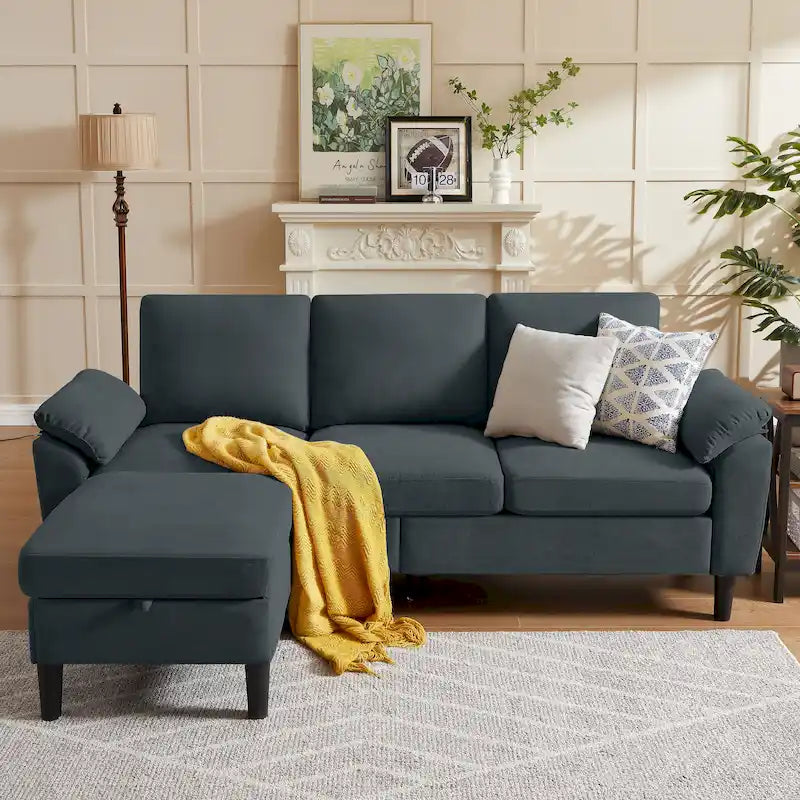 Jarenie 79.72 L-förmiges Sofa für das Wohnzimmer