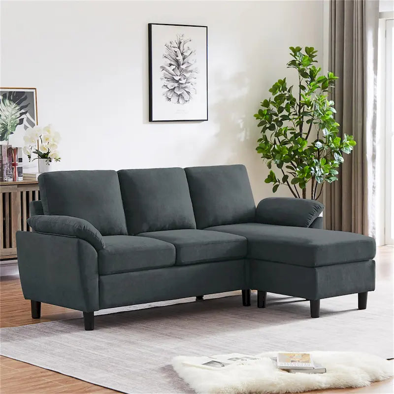 Jarenie 79.72 L-förmiges Sofa für das Wohnzimmer