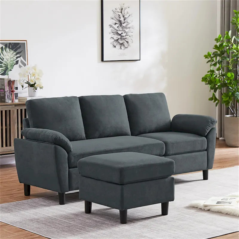 Jarenie 79.72 L-förmiges Sofa für das Wohnzimmer