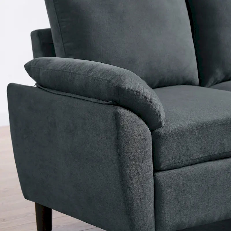 Jarenie 79.72 L-förmiges Sofa für das Wohnzimmer