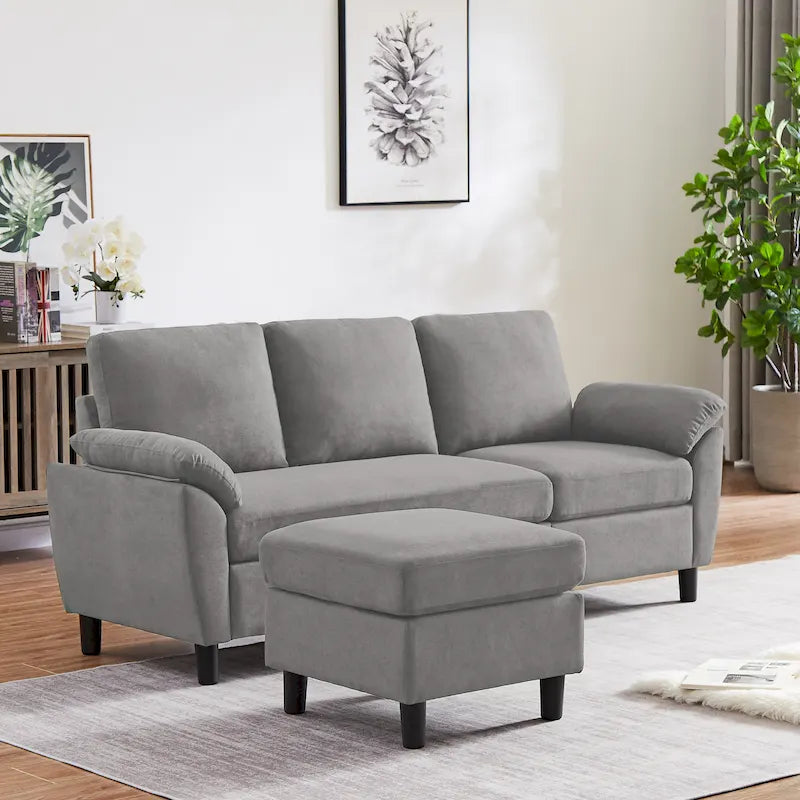 Jarenie 79.72 L-förmiges Sofa für das Wohnzimmer