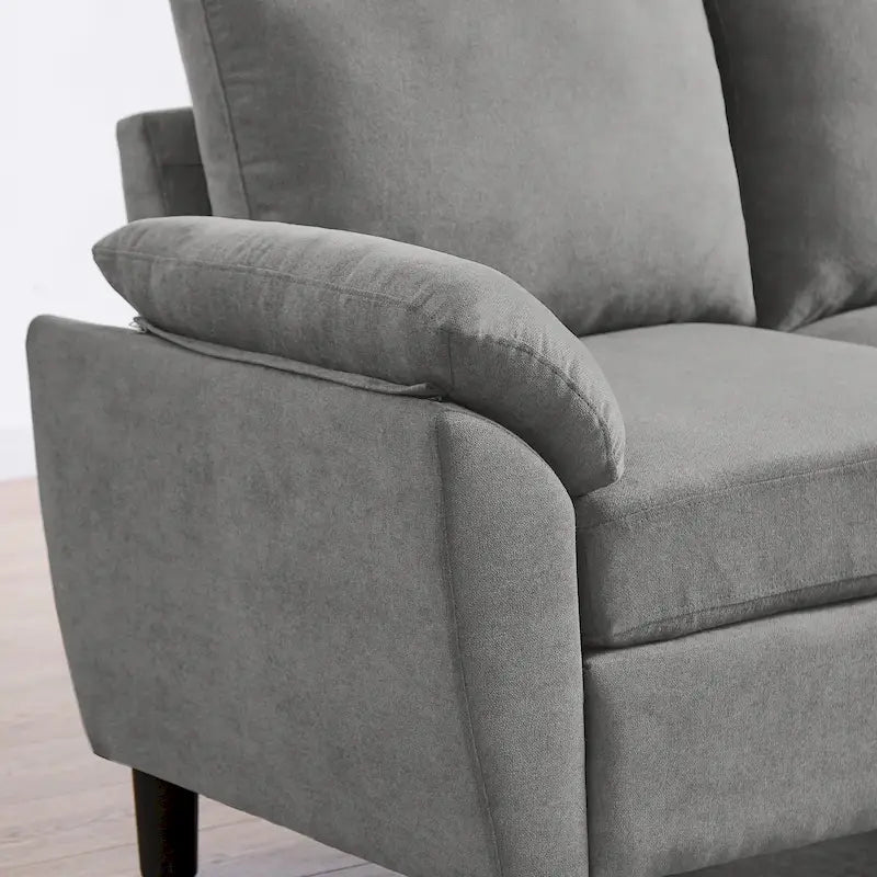 Jarenie 79.72 L-förmiges Sofa für das Wohnzimmer