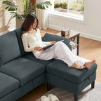 Jarenie 79.72 L-förmiges Sofa für das Wohnzimmer