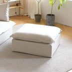123 Polster-Ecksofa Minimalistische Samt-Couch