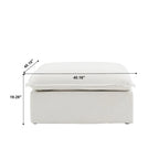 123 Polster-Ecksofa Minimalistische Samt-Couch