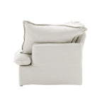123 Polster-Ecksofa Minimalistische Samt-Couch