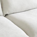 123 Polster-Ecksofa Minimalistische Samt-Couch