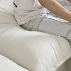 123 Polster-Ecksofa Minimalistische Samt-Couch