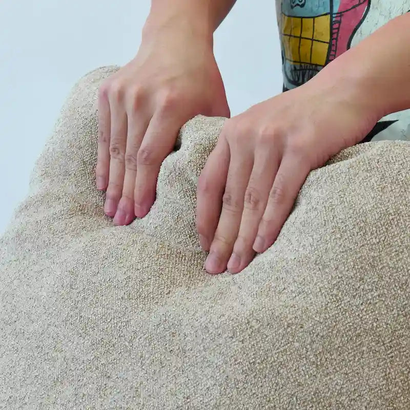 120 Zoll Modernes weiches, mit Daunen gefülltes 3-teiliges Sektionalsofa