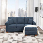 Rylee Ecksofa mit Armlehnen und Kissen