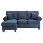 Rylee Ecksofa mit Armlehnen und Kissen