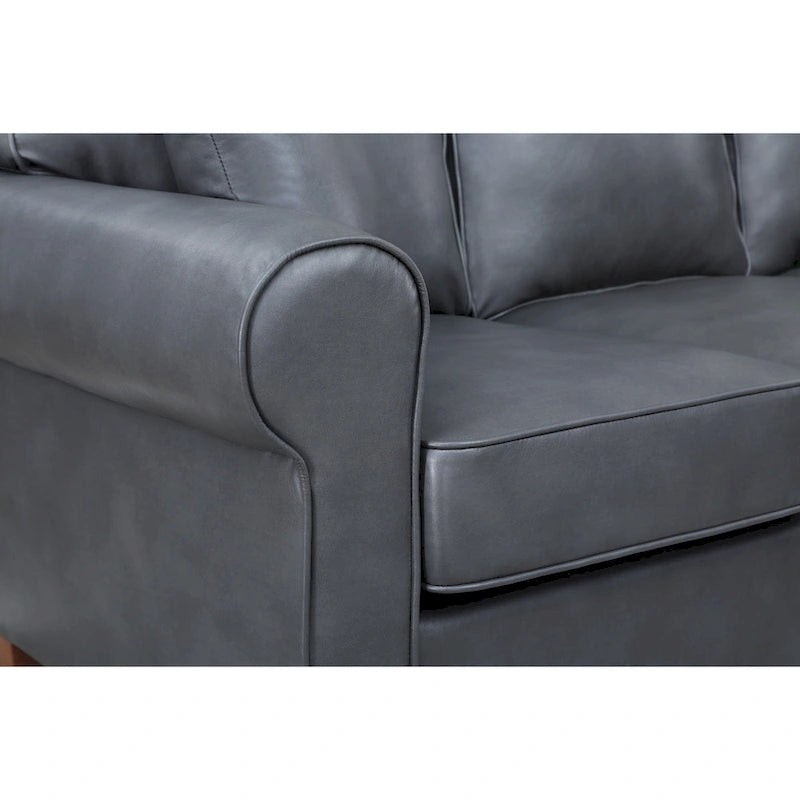 Rylee Ecksofa mit Armlehnen und Kissen