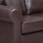 Rylee Ecksofa mit Armlehnen und Kissen