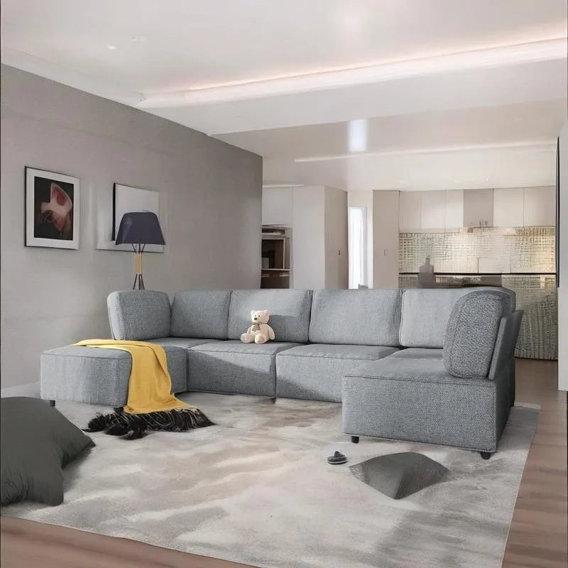 Mixoy Cabriolet Schlafsofa-Modul mit Ottoman